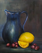 Lemon In Blue