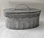 Metalware 8"x5"x3" box with lid