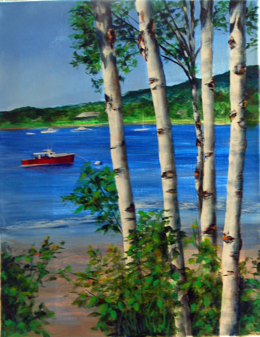 Birches on the Bay
