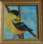 Finch In Texture