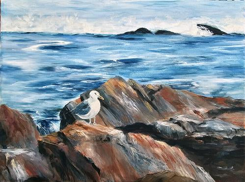Sea At The Point