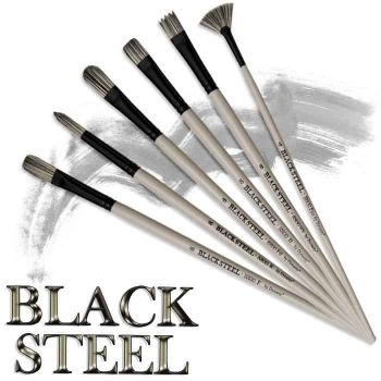 Black Steel Brushes