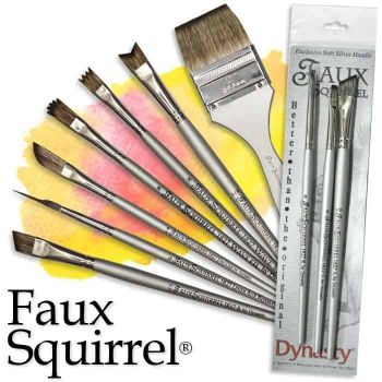 Faux Squirrel Brushes
